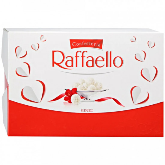 Конфеты к букетам Конфеты Raffaello с цельным миндалем 90гр