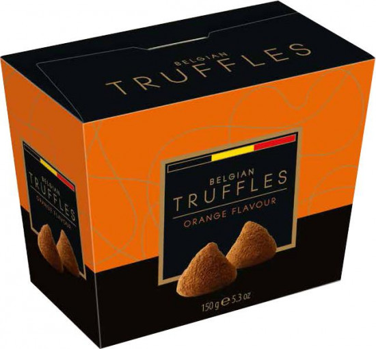 Конфеты к букетам Трюфели Belgian Truffles со вкусом апельсина, 150 гр.