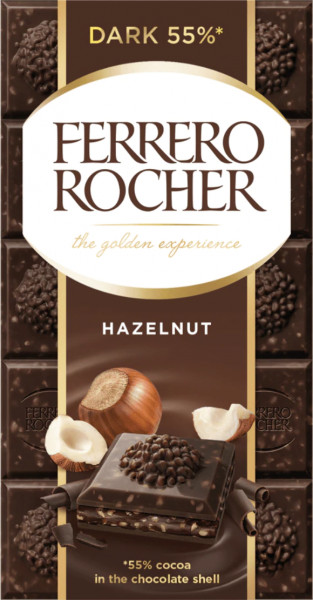 Конфеты к букетам Шоколадная плитка Ferrero Rocher 90гр