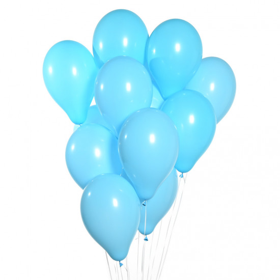 Воздушные шары Воздушные шары Голубые 15 шт.